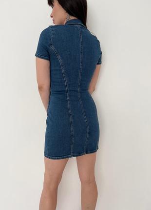 Джинсова сукня zara3 фото