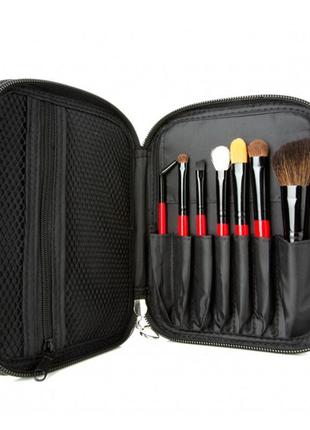 Набор кистей для макияжа coastal scents citiscape travel brush set - 7 pcs2 фото