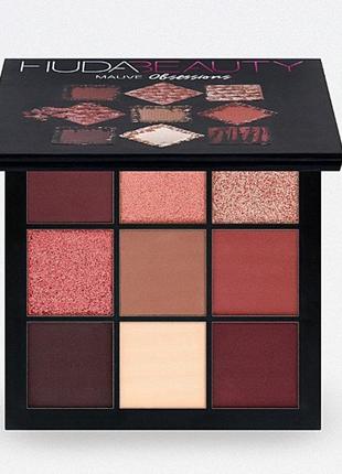 Huda beauty mauve obsessions eyeshadow palette