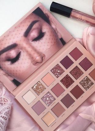 Huda beauty new nudę palette1 фото