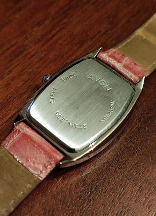 Наручний годинник avon кварцовий механічний рожевий7 фото