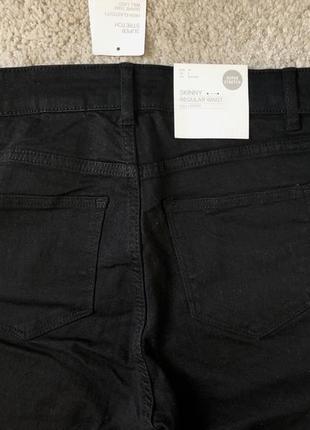 Штани чорні джинси h&m 34 розмір6 фото