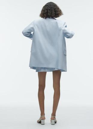 Блейзер zara  straight fit оверсайз5 фото
