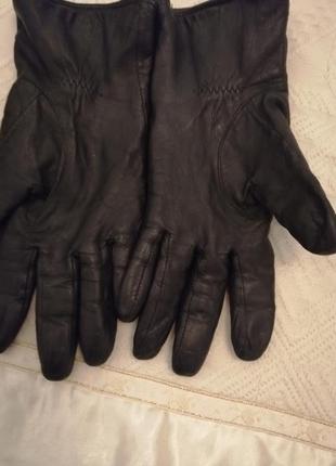 Шкіряні рукавички2 фото