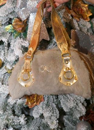 Сумка натуральне хутро