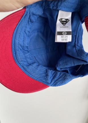 Кепка superman,newborn,0-3,3-6,h&amp;m,панамка, панама4 фото