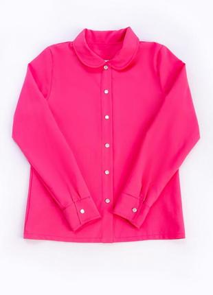 Школьная блуза для девочки 💙 блуза для девочек💛6 фото