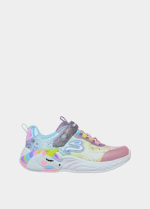 Кроссовки 34 р  skechers s-lights unicorn dreams