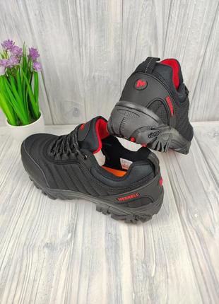 Кроссовки меррелл термо merrell vibram thermo black red8 фото