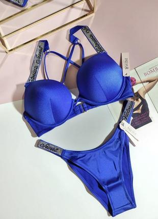 Купальник супер пуш ап с камушками victoria’s secret оригинал