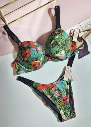 Купальник пуш ап с камушками victoria’s secret оригинал