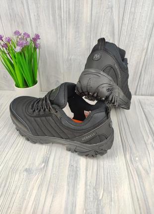 Кроссовки меррелл термо merrell vibram thermo all black10 фото