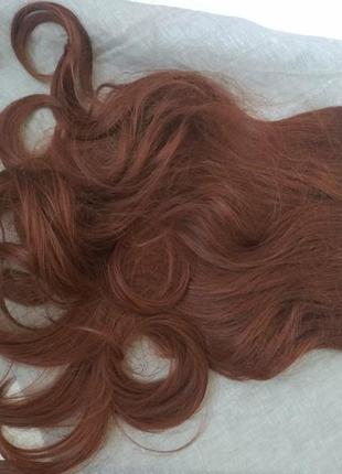 Перука шиньйон штучне волосся на заколках термоволокно