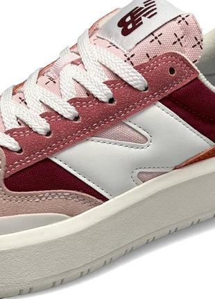 Женские кроссовки new balance ct302 burgundy pink haze2 фото