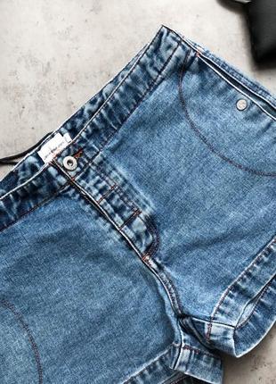 Крутые короткие джинсовые шорты calvin klein4 фото