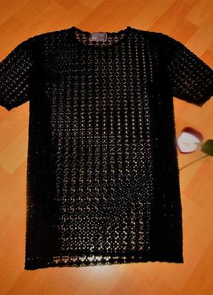 Ажурная пляжная туника