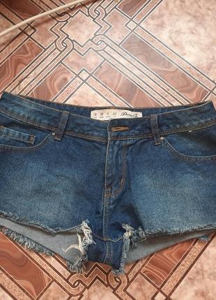 Шорты женские джинсовые 38размер, шортики2 фото