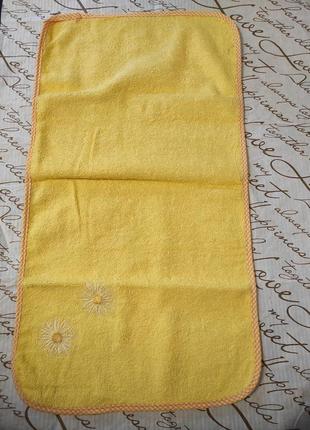 Полотенце, рушник махровое, лицевое, ручное 27*50см