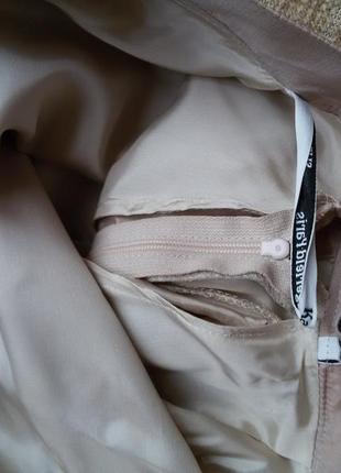 Роскошная шелковая юбка миди с карманами karl lagerfeld6 фото