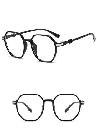 4-111 окуляри для іміджу з прозорою лінзою оправа очки для имиджа с прозрачной линзой2 фото