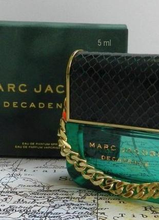 Marc jacobs decadence💥original 4 мл розпив аромату затест2 фото