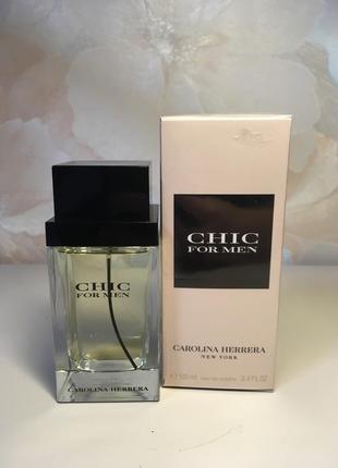 Carolina herrera chic for men туалетная вода для мужчин 60мл,100мл