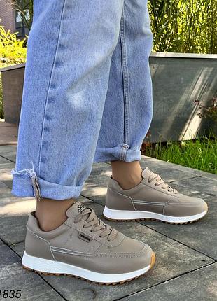 Базовые кожаные кроссовки
