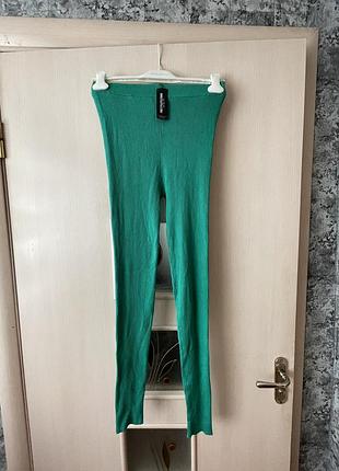 Лосины, легинсы в рубчик prettylittlething plt