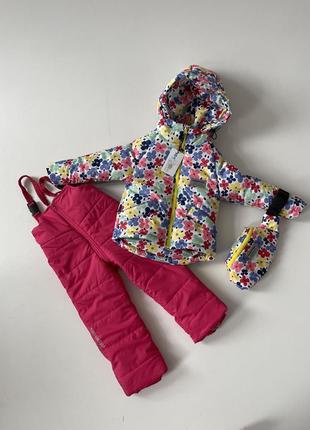 Зимова куртка та комбінезон, зимовий комплект5 фото