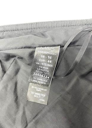 Юбка стильная, мини m&s, утепленная 4