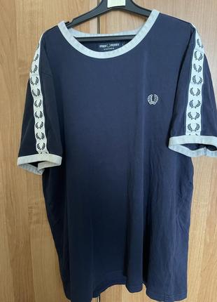 Футболка fred perry на лампасах5 фото