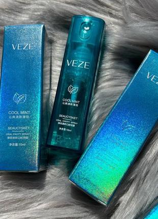 Освіжаючий м'ятний та ягідний спрей для ротової порожнини veze mint fresh oral cavity spray