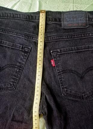 Черные джинсы узкие скинны 27 levis 5014 фото