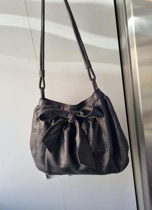 Шкіряна сумка paul&joe  франція, брендова сумка, сумка торба, сумка на плече8 фото