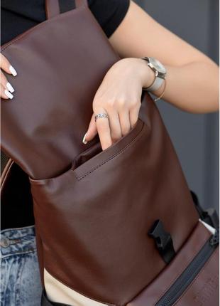 Рюкзак женский для ноутбука рюкзак ролл роллтоп мужской рюкзак6 фото