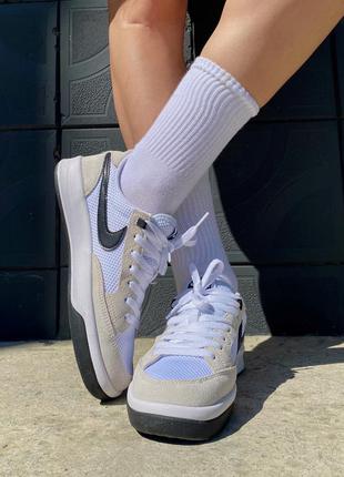 Кроссовки nike sb adversary white/black5 фото