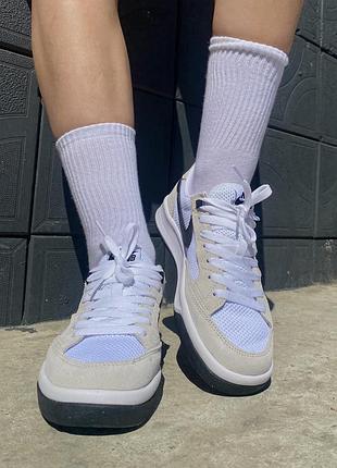 Кроссовки nike sb adversary white/black8 фото