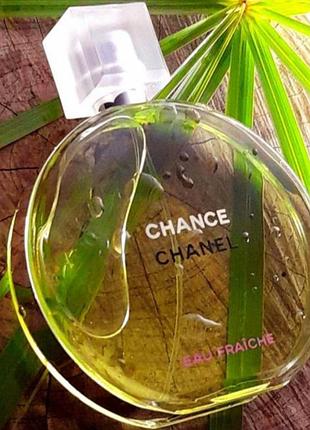 Туалетна вода chanel chance fraiche фреш 100 мл1 фото