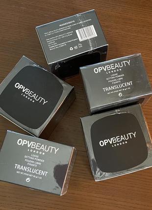 Пудра opvbeauty london loose setting powder1 фото