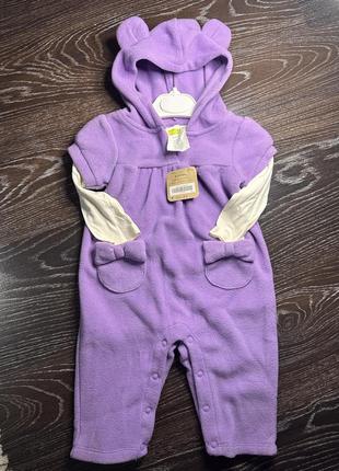 Флисовый ромпер crazy 8 (6-12 месяцев)
