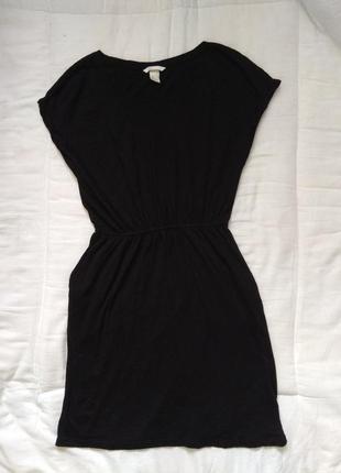 Черное летнее платье h&m10 фото
