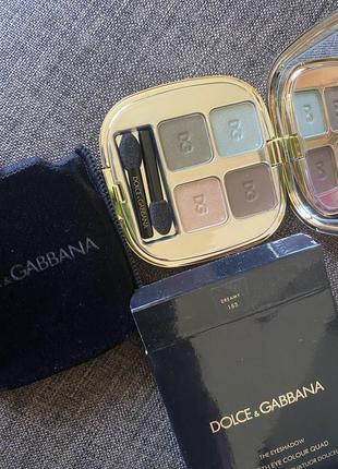 Dolce&gabbana the eyeshadow quad набор из 4-х теней для век # 120