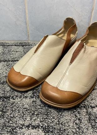 Шкіряні туфлі karston 40р