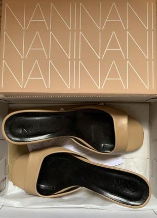 Стильные кожаные мюли от украинского бренда nani6 фото