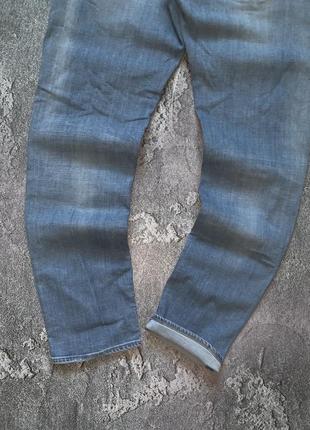 G star raw 32/32 3301 slim джи стар рав рваные джинсы чиносы штаны джинсовые голубые diesel levi’s5 фото