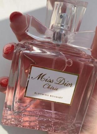 Туалетна вода dior miss dior cherie blooming bouquet 100 мл