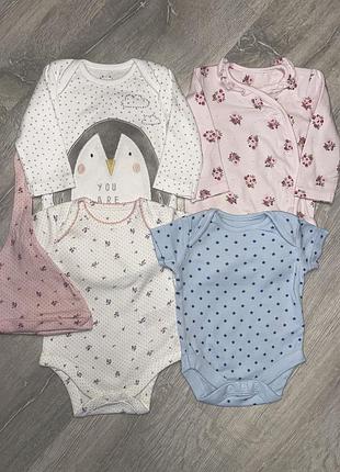 Бодики mothercare, 0-3мес