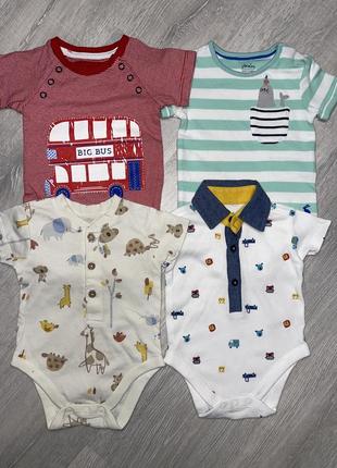 Набор бодиков 0-3мес