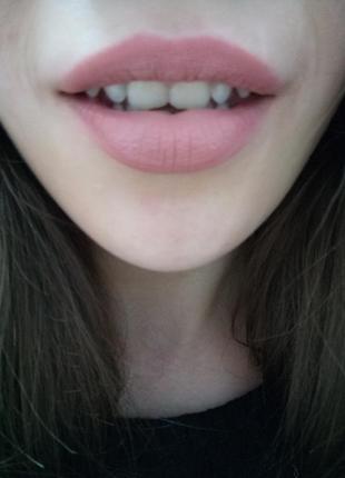 Рідка губна помада "longstay liquid matte lipstick" 5.5 мл (матова)2 фото