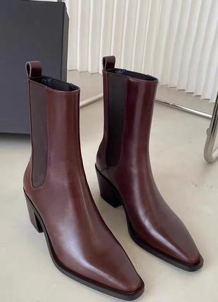 Чоботи черевики взуття massimo dutti